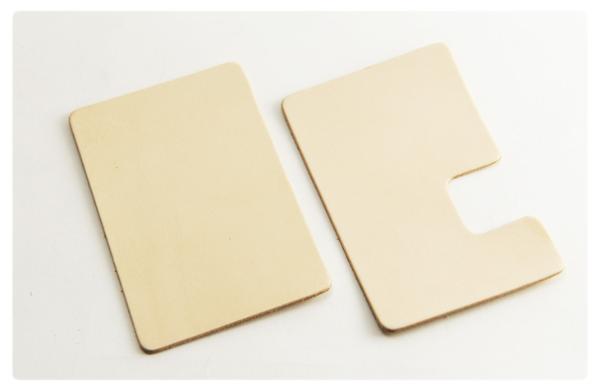 Leather Card Case Kit - LC Tooling Leather Standard